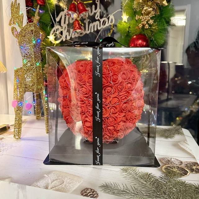特价 检查好发货 不退换 圣诞节苹果花 送打包盒 圣诞大苹果，送给爱的她，永远珍藏 送打包盒 DDD 苹果花圣诞节礼品爆款了 DDD 苹果尺寸:2525 DDD