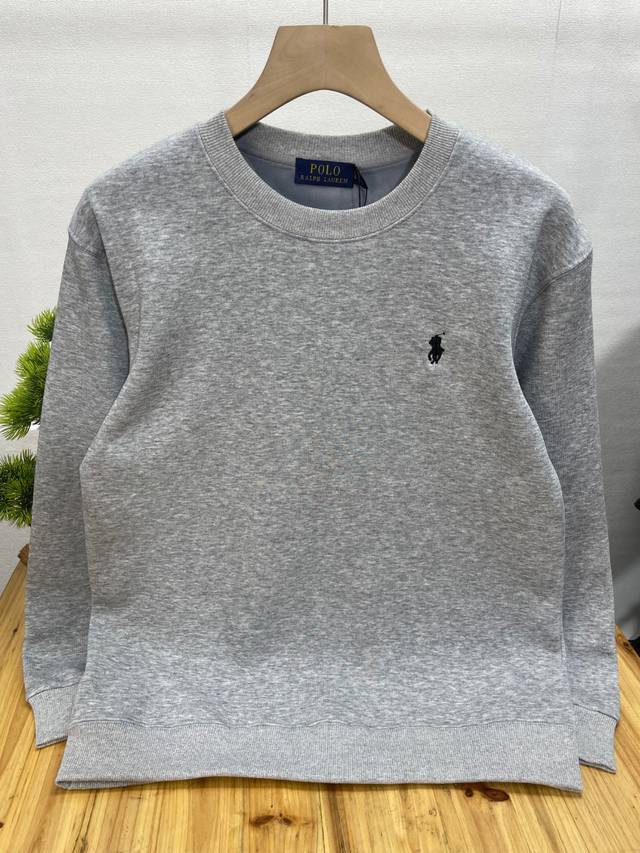 上新 DDD 新款Ralph Lauren 拉夫劳伦-卫衣，加绒卫衣，经典刺绣独具魅力。举手投足间彰显时尚大气。宽松舒适型 整件都是双线重工缝纫工艺 质感绝不是