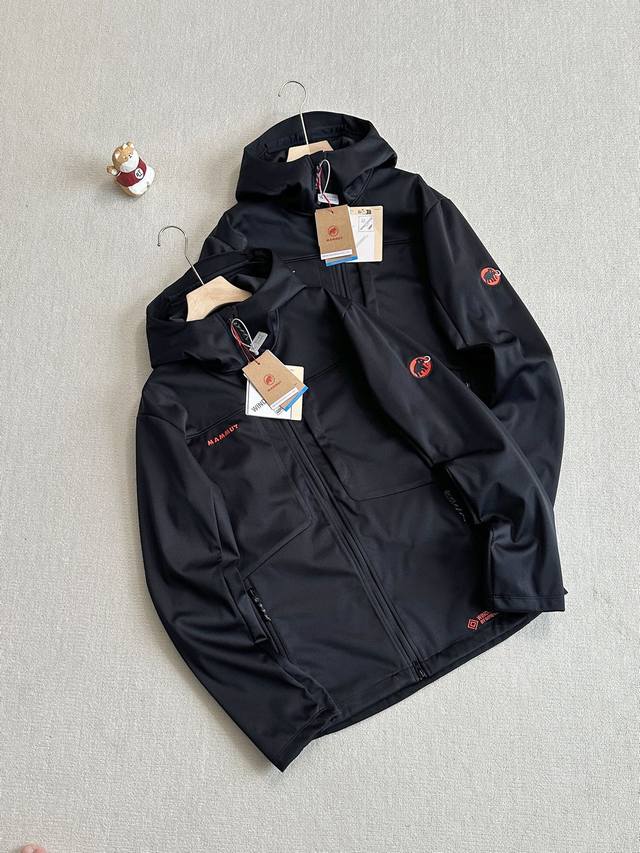掌柜力荐，26Ss新春爆款！张若昀同款！ DDD Mammut 猛犸象Ultimate Viii红标八代男士户外Gtx防风软壳夹克外套。 DDD 红标八代软壳