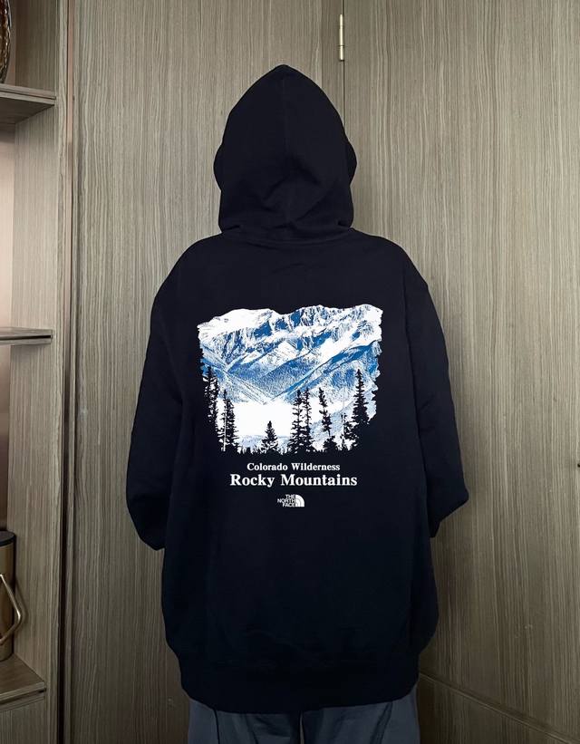 银狐绒加厚 DDD The North Face 北面自然探索雪山冬季加绒加厚连帽卫衣 DDD 高端冬季加绒卫衣系列 DDD 甄选530G银狐绒加厚面料 区别市