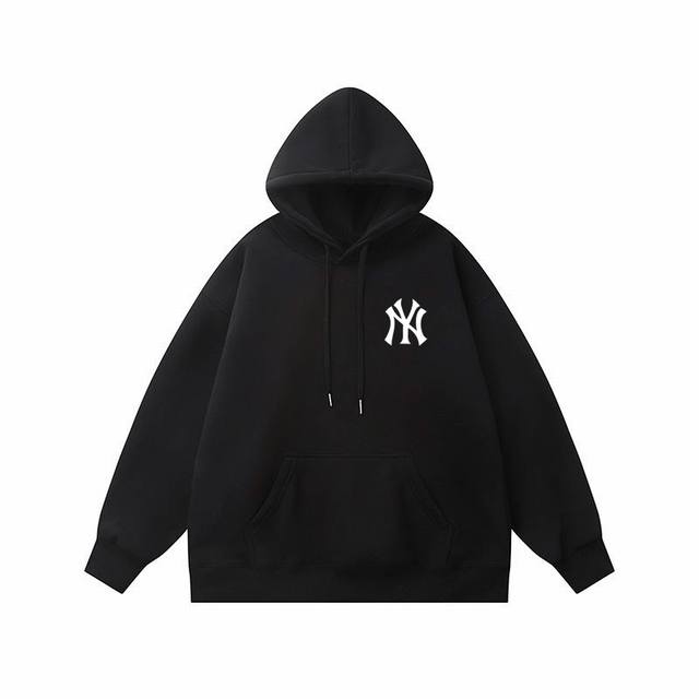 银狐绒加厚 DDD Mlb Yankees-Ny 镂空立体大标冬季加绒加厚连帽卫衣 DDD 高端冬季加绒卫衣系列 DDD 甄选530G银狐绒加厚面料 区别市场便