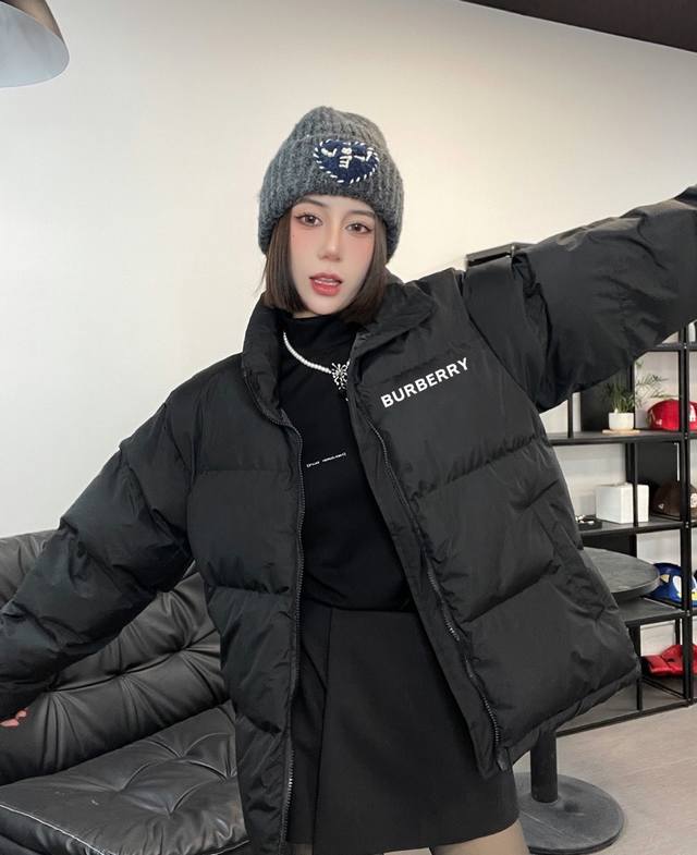 不是羽绒免费送 DDD 降价清货 真羽绒版本 DDD Burberry 巴宝莉小标白鸭绒羽绒服 DDD 降价亏本捡漏福利，真羽绒版本，清货回资金给工厂P结加工费