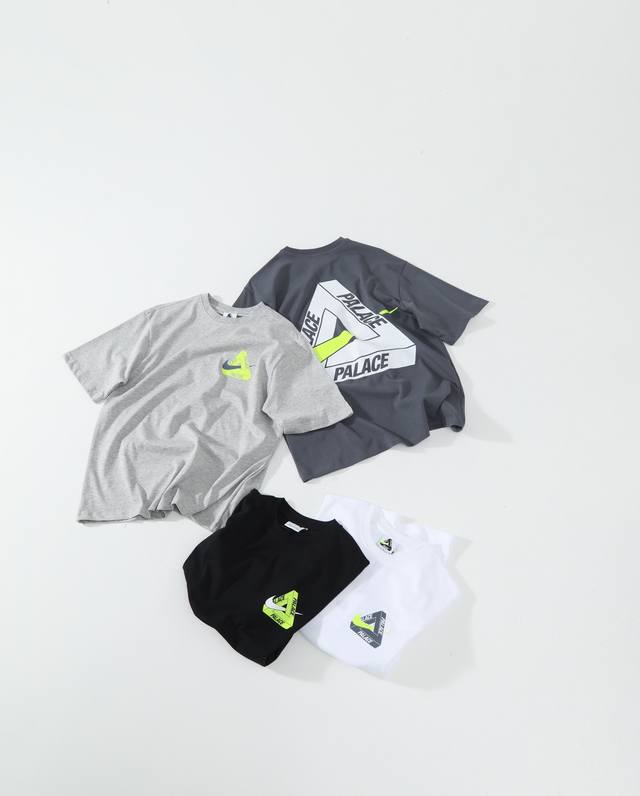 Palace×Nk印花短袖 DDD 面料原版一致260G双纱 成衣洗水工艺 后期不变形缩水 高密丝网印花 开模辅料细节 百搭耐看 DDD 四色入 S-Xl 宽松