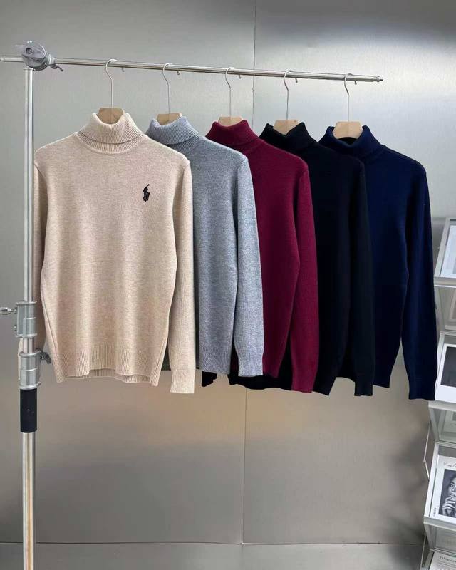 拉夫劳伦 Polo 2025秋冬男士羊毛混纺高领毛衣 优雅男士必入款 秒杀！！全部质检产品 放心入～欧美穿搭酷炫出街，气场感轻松拉满，气质上～其实你和博主只差了