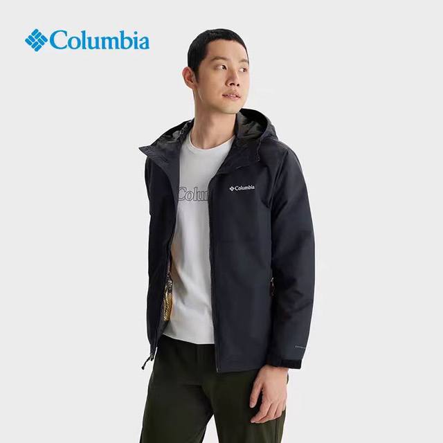 上新 精工刺绣 加绒加厚 DDD Columbia 哥伦比亚春季冬季软壳加绒连帽冲锋衣防水防风内里加绒加厚款！ DDD 尺码：M，L，Xl，2Xl，3Xl DD