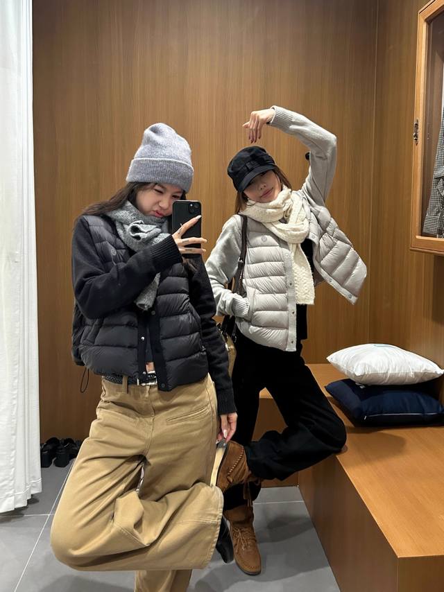 特价 。Lululemon露露乐檬 新国标95白鸭绒 DDD 2025 冬封神！Lululemon 针织拼接羽绒服，90 绒暖到不臃肿 DDD 谁懂冬季想穿得暖