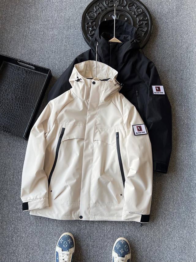 真两件套可独立三穿！ DDD 人气爆款！Black Yak 布莱亚克专柜新品保暖摇粒绒加外套组合两件套三合一冲锋衣！恒隆在售万元级，款号：3401 DDD 布莱