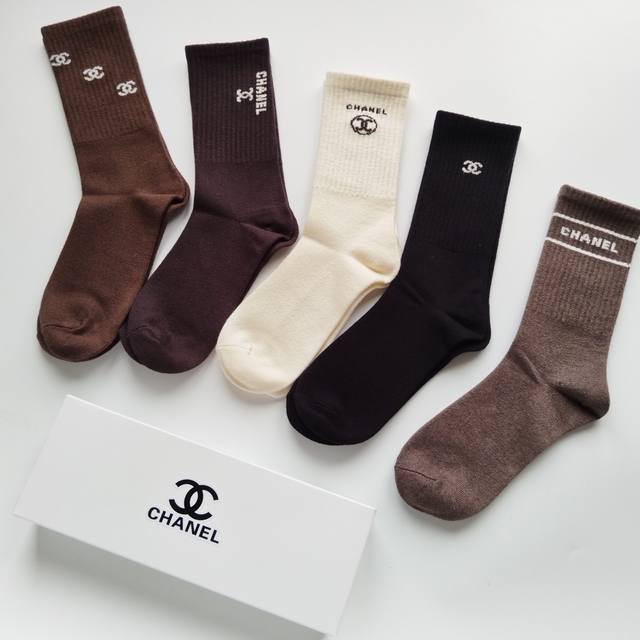 一盒五双，高品质香奶奶羊绒袜保暖聚热舒适盒装棉袜子 DDD