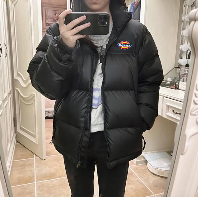 不是羽绒免费送 DDD 降价清货 真羽绒版本 DDD Dickies迪克斯经典小标白鸭绒羽绒服 DDD 降价亏本捡漏福利，真羽绒版本，清货回资金给工厂P结加工费