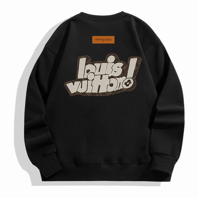 银狐绒加厚 DDD Louis Vuitton Lv 路易威登冬季加绒加厚圆领卫衣 DDD 高端冬季加绒卫衣系列 DDD 本款甄选530G银狐绒加厚面料 区别市