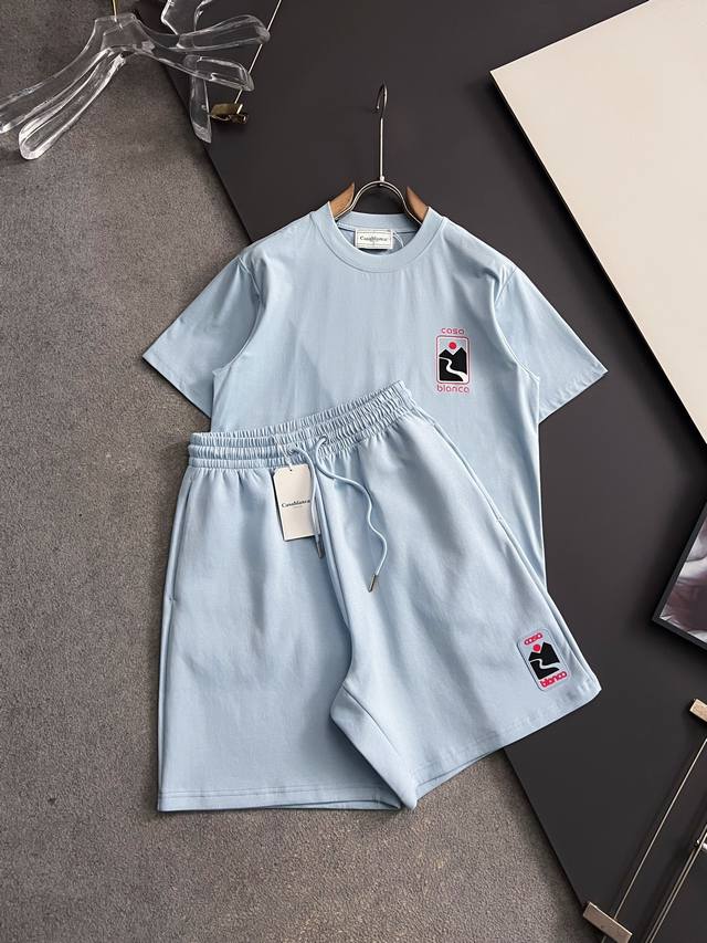 年保Casa*2026套装独家 新品高袖T恤！美国杜邦公司所罗纳面料黑科技 爆款现货春夏短袖，简约基础衣橱神器， 休闲百搭必备款 做工走线质感一流，两色推荐 修