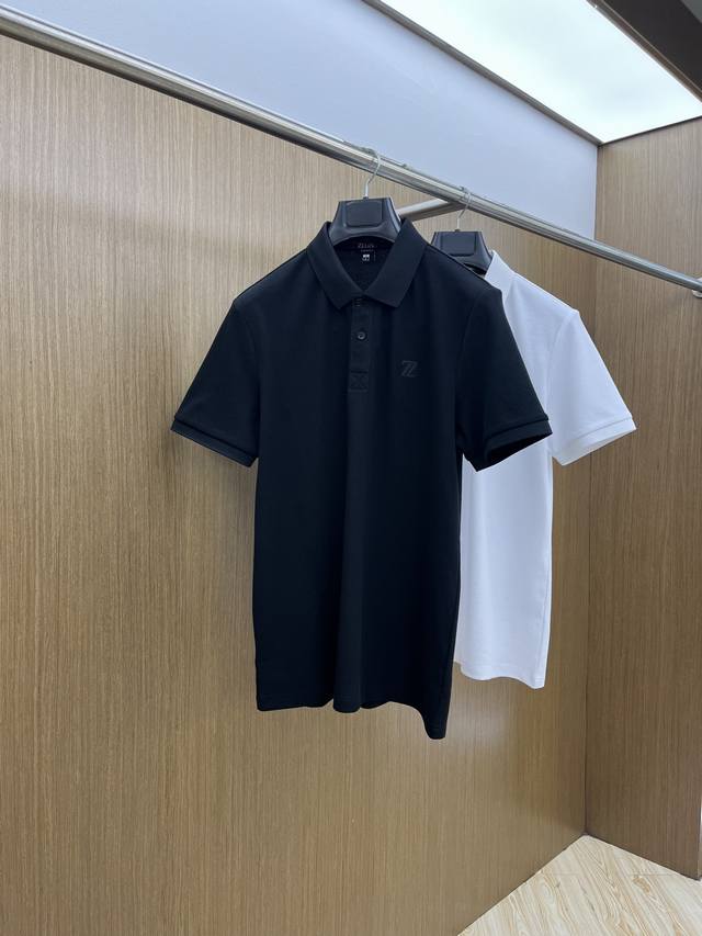 支持年后 新款 Zz 2540春夏新款男士短袖Polo衫，品牌最新设计元素！既不单调也不复杂,恰到好处的展现品味！客供顶级定制珠地棉面料！舒适吸汗透气根本不在话