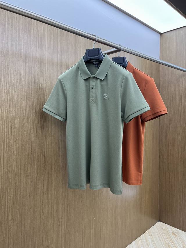 支持年后 新款 Zz 2540春夏新款男士短袖Polo衫，品牌最新设计元素！既不单调也不复杂,恰到好处的展现品味！客供顶级定制珠地棉面料！舒适吸汗透气根本不在话