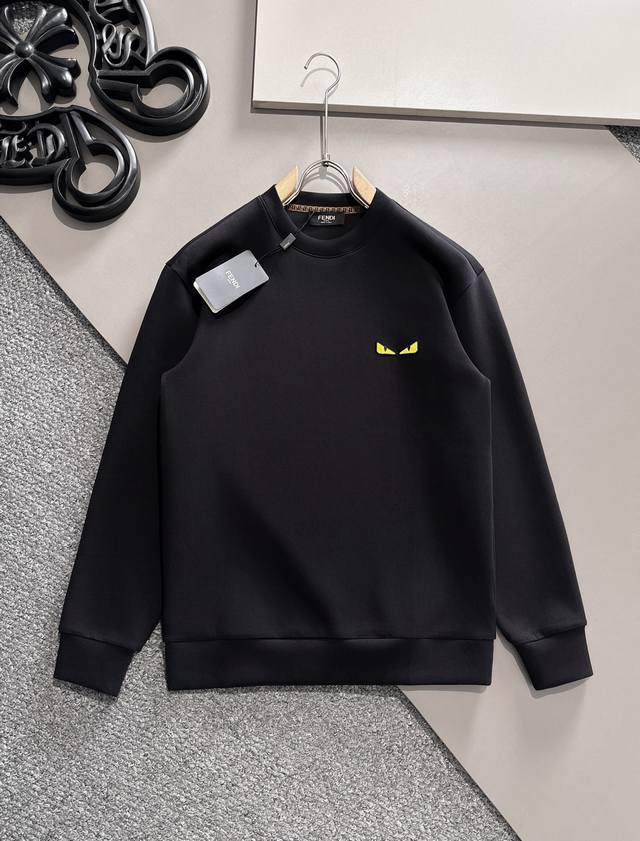 支持年后退换 芬迪 2025最新款太空棉卫衣，独家发售！原版复刻，独家设计，超强工艺！极其奢华！版型超赞！ DDD 尺码 S-Xl DDD