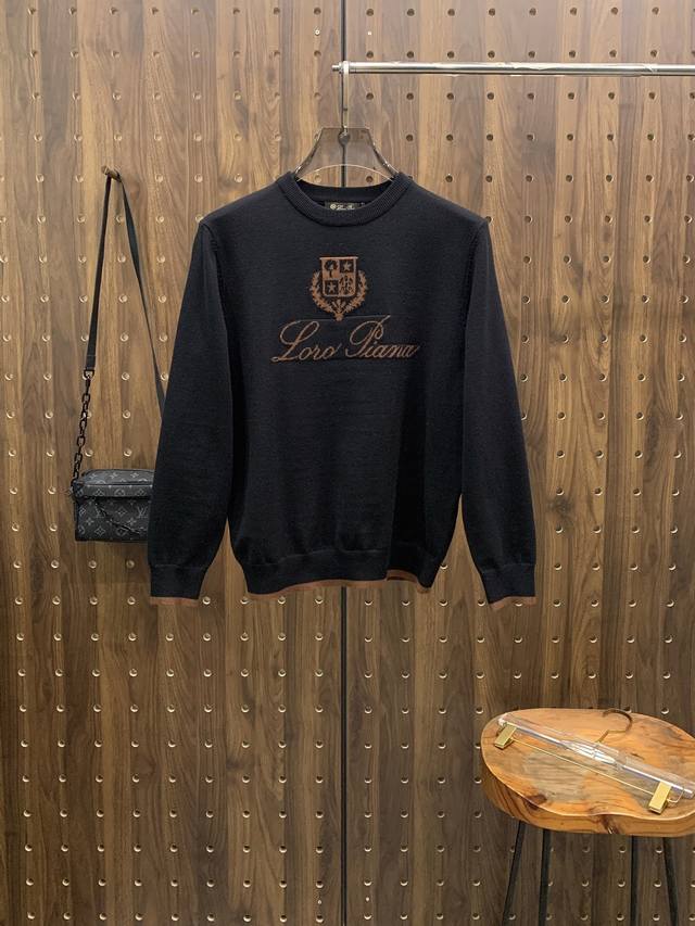 支持年后退换 Lss秋冬 新品 毛衣专供狠货，进口原版科技羊毛精纺！精细针织一体，色彩混织纯手工技艺呈现 档次极高，凸显衣着品味与奢华 工艺精湛！定制原版工艺螺