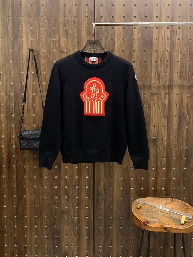 支持年后退换 蒙口25Ss秋冬 新品 毛衣专供狠货，进口原版科技羊毛精纺！精细针织一体，色彩混织纯手工技艺呈现 档次极高，凸显衣着品味与奢华 工艺精湛！定制原版