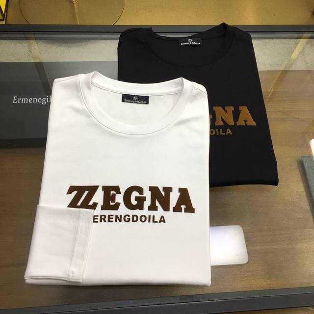年后 新品长T Zegn... DDD 2025季专柜新品 休闲长袖T恤 打底 ，顶级贸易公司货，重磅高端尖品，意大利原产 品相完美一流！工艺Logo设计感超强